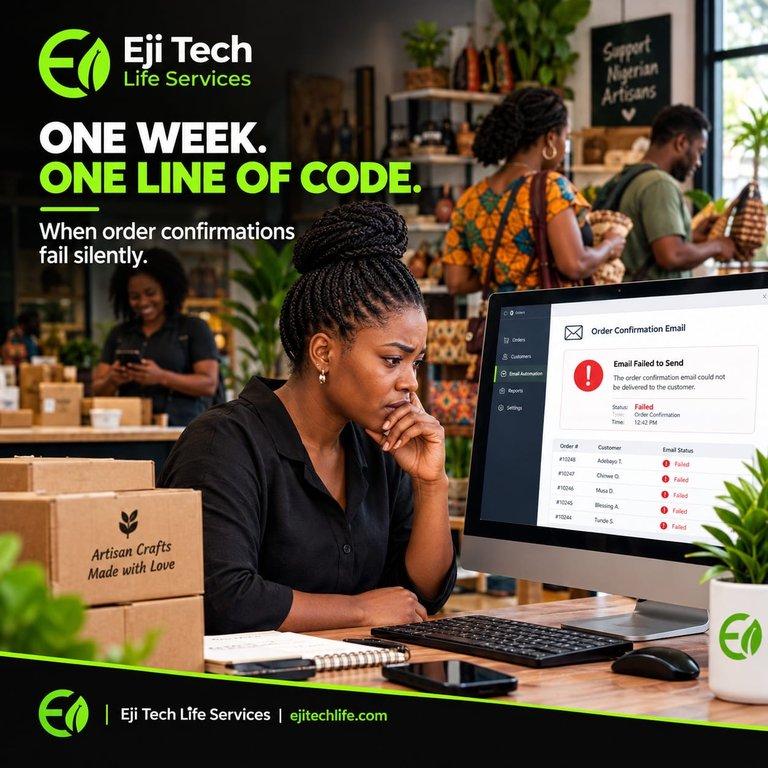 The Silent Order Confirmation Email Failure: One Week, One Line, One Simple Solution - Cover Image