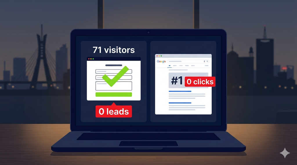 We Audited a Nigerian B2B Website and Found 71 Inquiries That Never Reached the Business - Cover Image