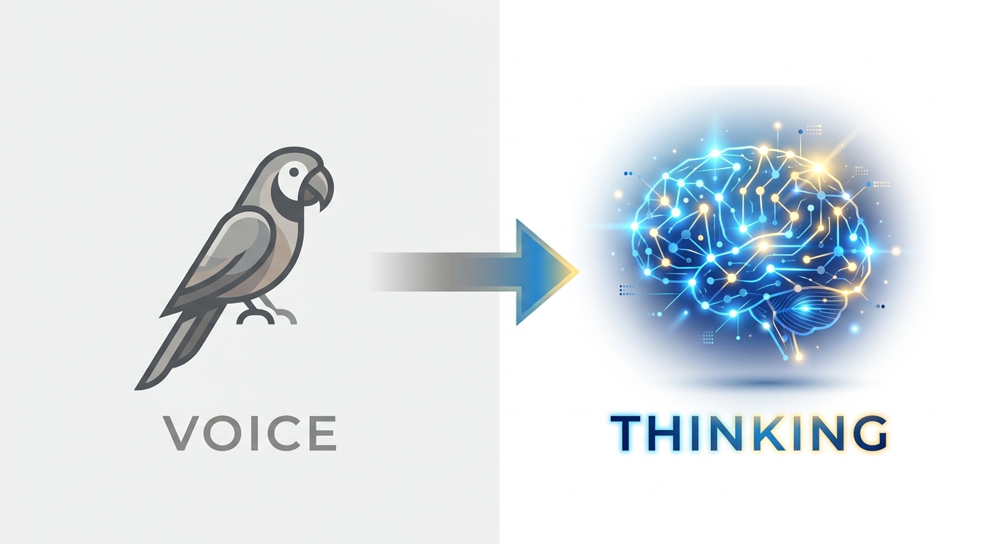 Why Your AI Assistant Doesn't Need to Sound Like You—It Needs to Think Like You - Cover Image
